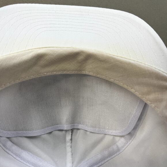 Vintage McClellan Air Force Base Hat Snapback White Military Aircraft Fighters - Picture 5 of 7